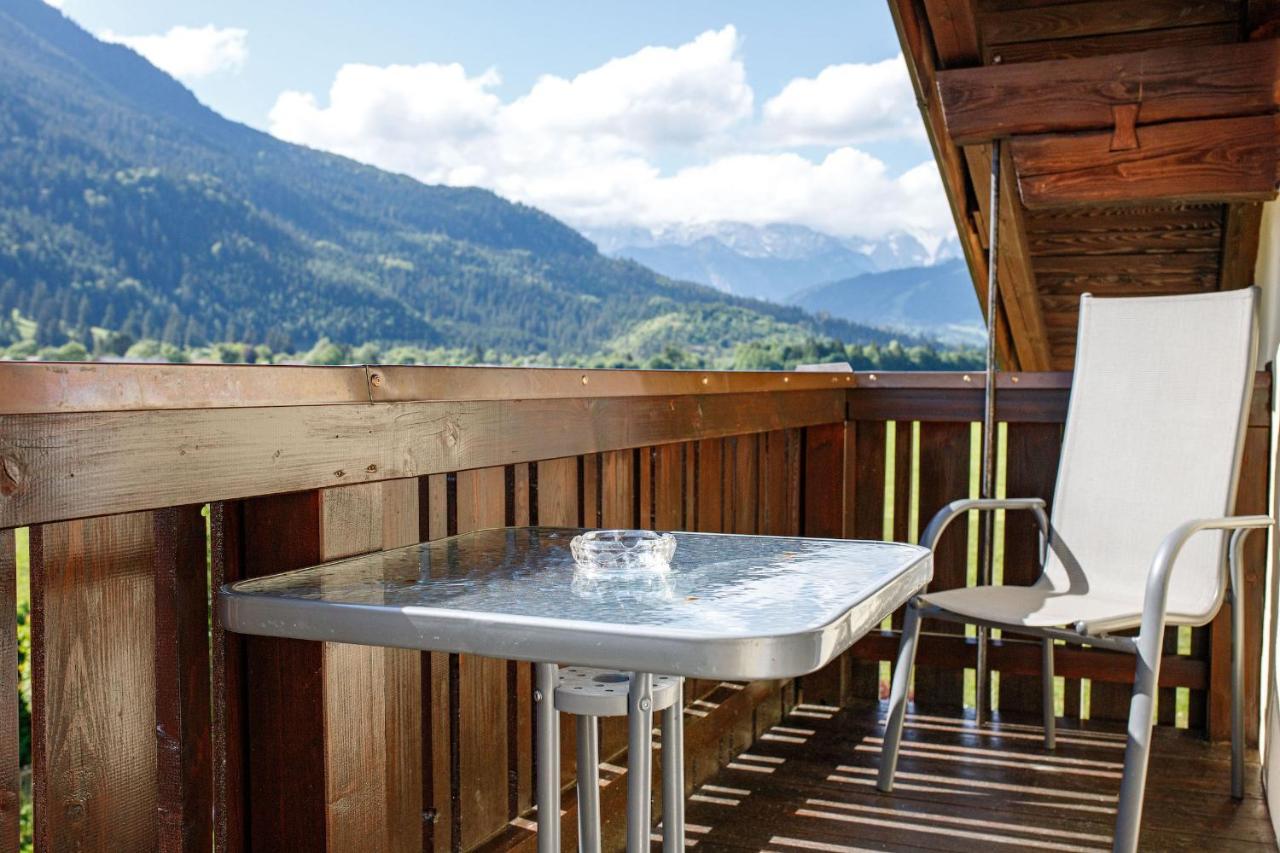Ferienwohnung Ausblick Farchant Exterior foto