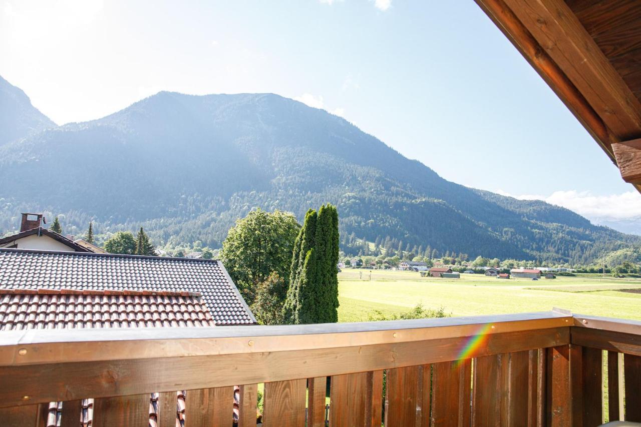 Ferienwohnung Ausblick Farchant Exterior foto