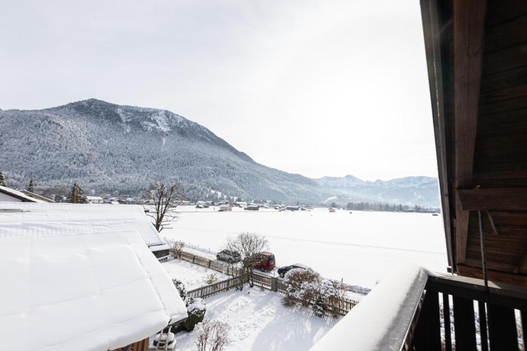 Ferienwohnung Ausblick Farchant Exterior foto