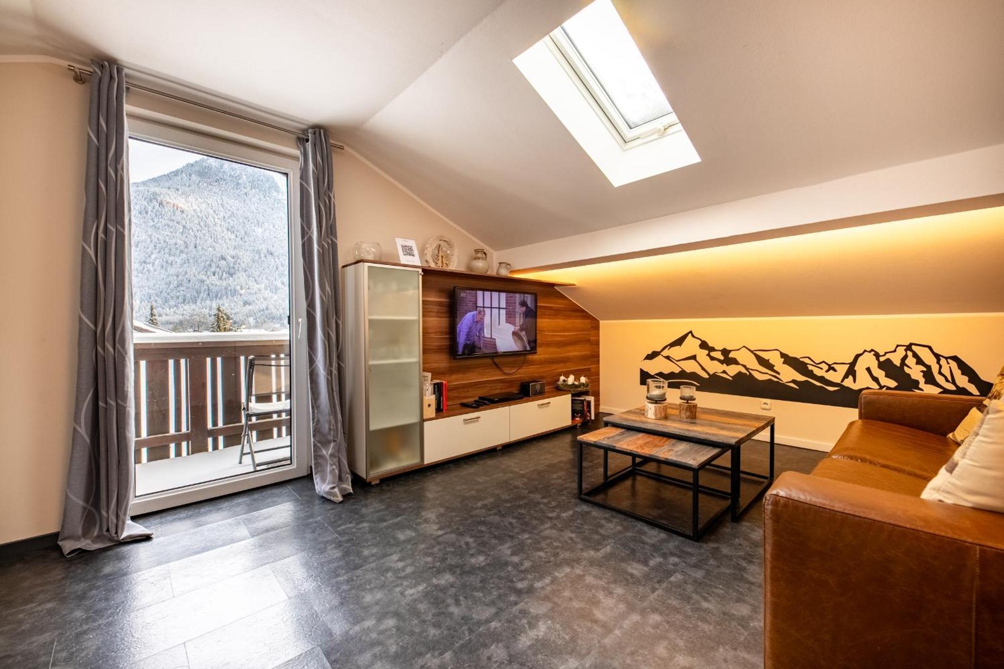 Ferienwohnung Ausblick Farchant Exterior foto