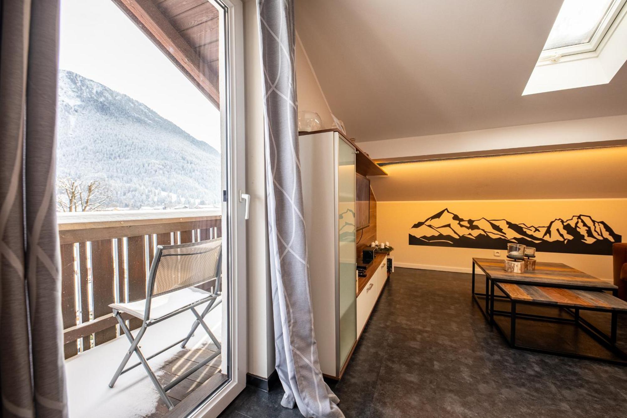 Ferienwohnung Ausblick Farchant Exterior foto